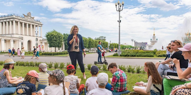 Фестивали и квесты подготовили для детей в рамках проекта "Лето в Москве"