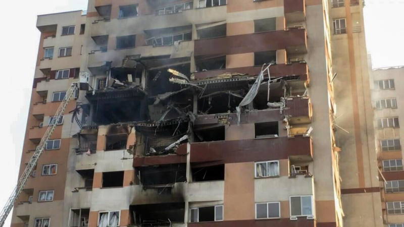 Последствия израильской атаки в Тегеране, Иран