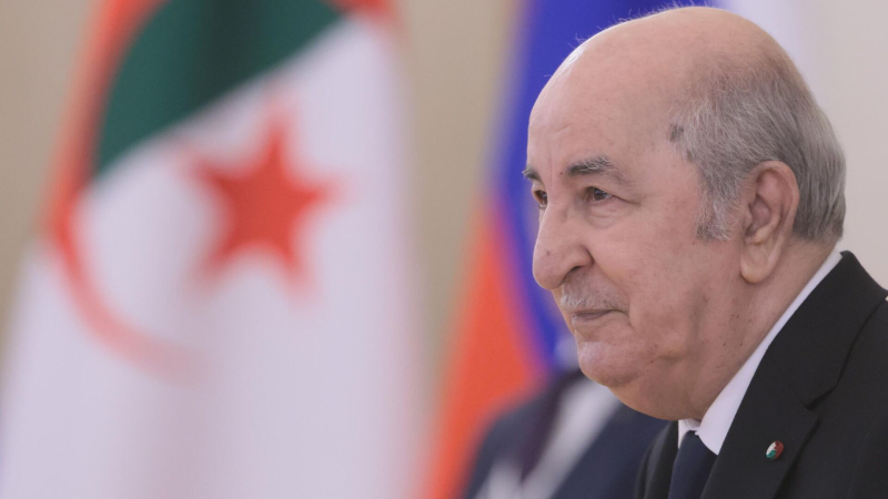 Президент Алжира Абдельмаджид Теббун
