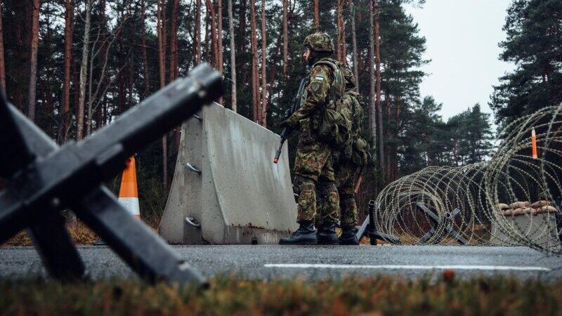 Эстонские военнослужащие