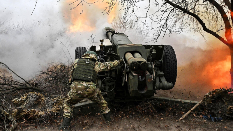 Российский военнослужащий