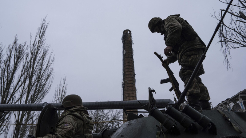Украинские военнослужащие