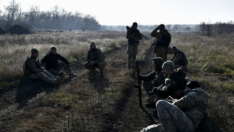 Украинские военные