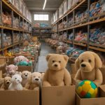 Оптовая база игрушек: цифры без фантика