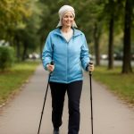 Скандинавская ходьба: смех в два темпа
