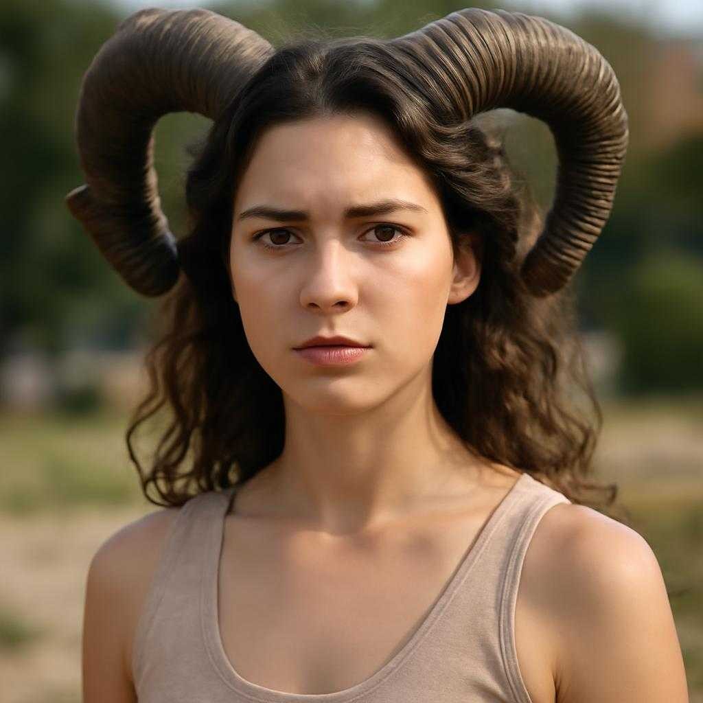 женщина Овен