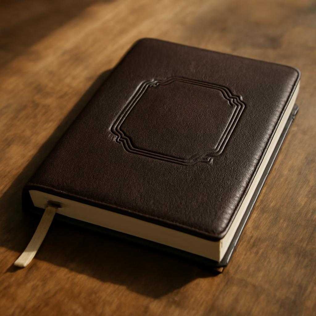 блокнот с тиснением