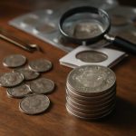 Медный голубь мира на одной лире