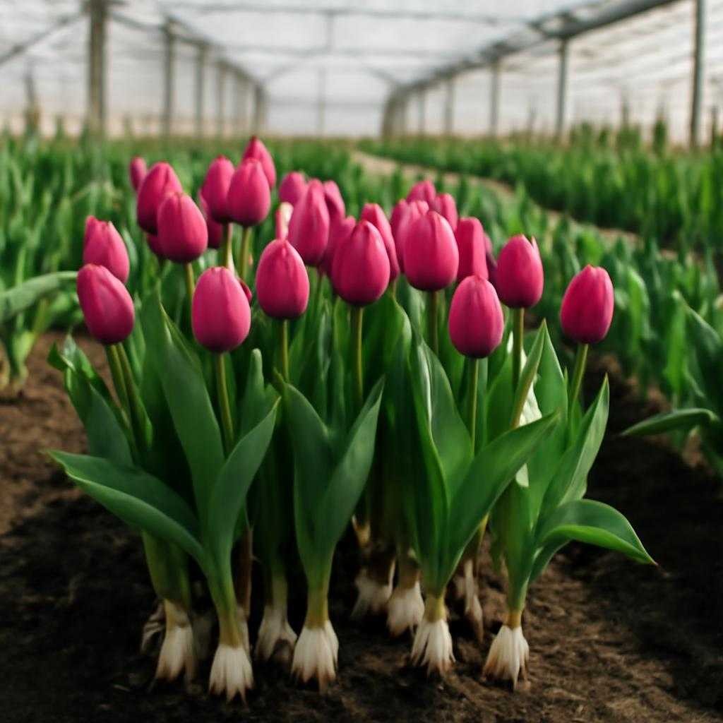 выгонка тюльпанов