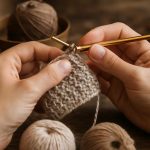 Цветочная салфетка: крючок диктует тренд