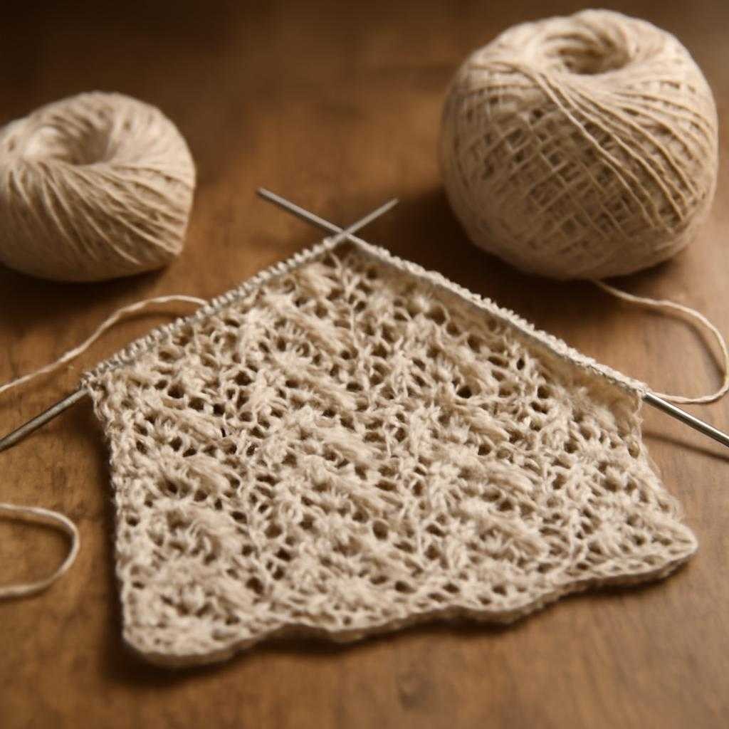 ажурное вязание