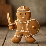 Пряничный защитник: как имбирный щит вышел из кухни на городскую площадь