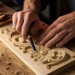 Первый шип: как дереву задать линию реза