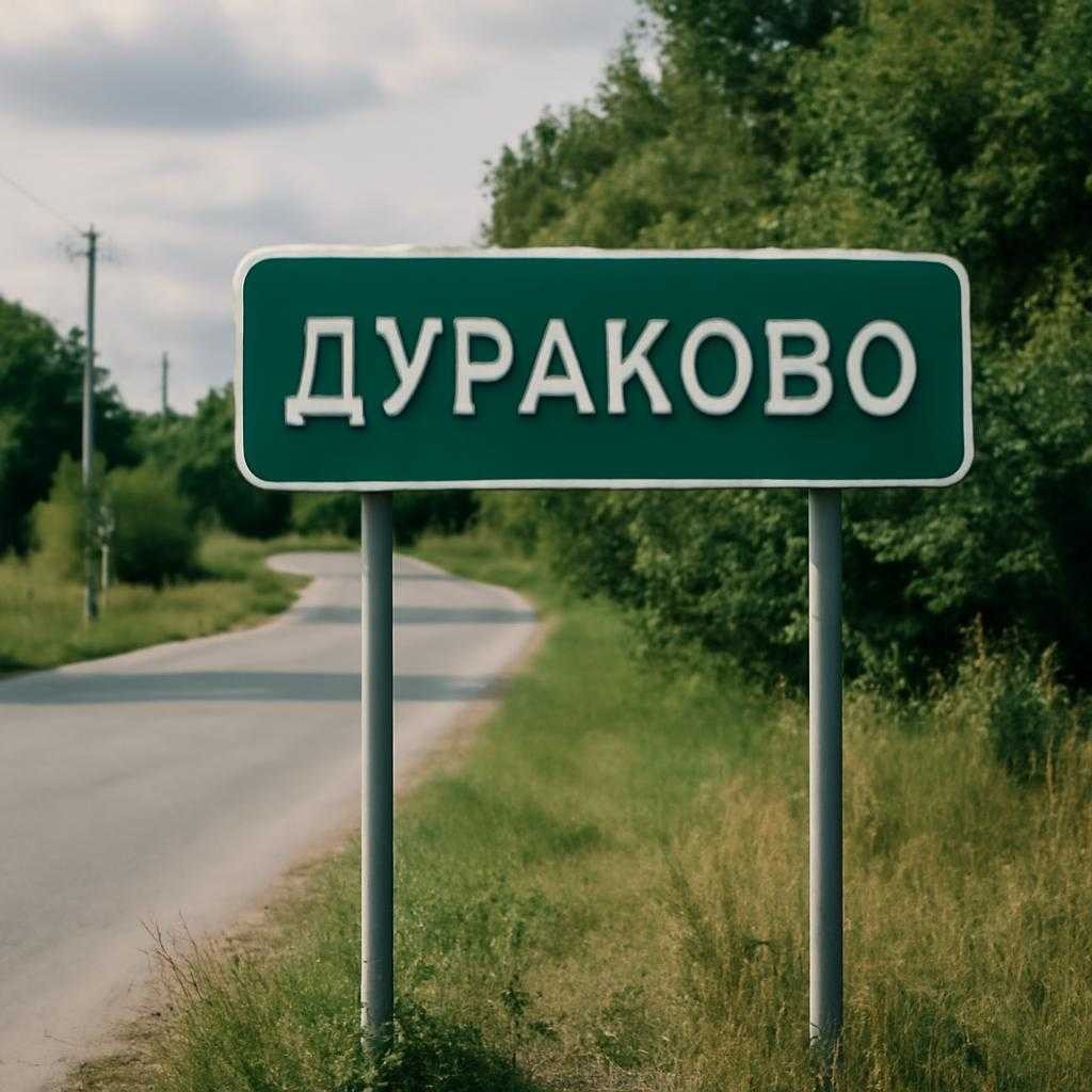 смешные топонимы