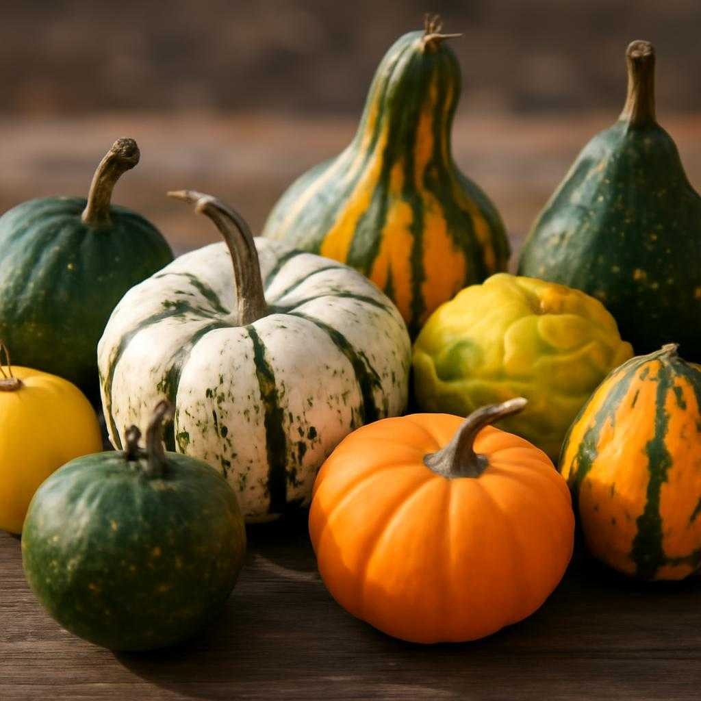декоративные тыквы