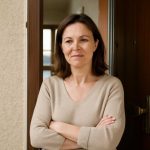 Таинственная соседка за дверью напротив