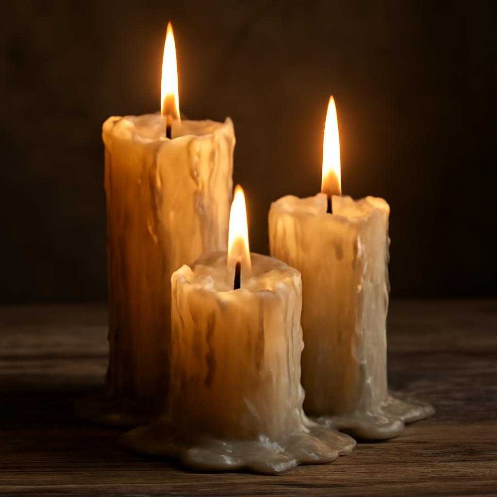 старые свечи