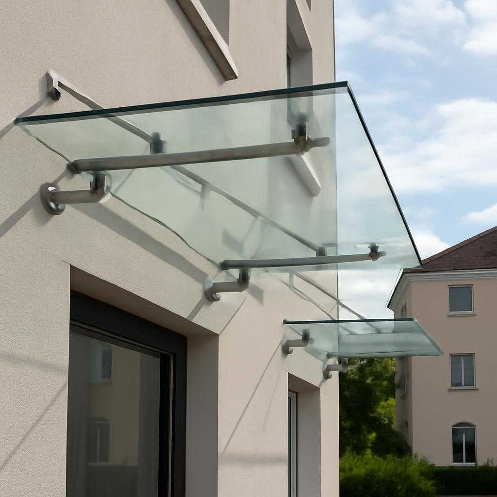 стеклянные козырьки