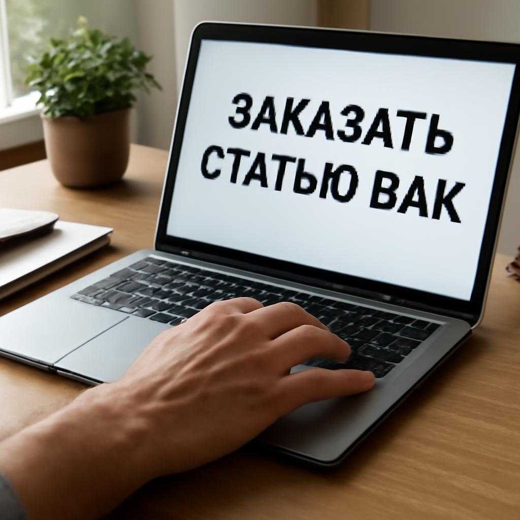 заказать статью ВАК