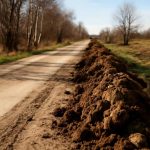 Почему весной по краям сельских дорог вырастают глиняные валы
