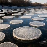 Откуда на озёрах берутся идеально круглые ледяные диски