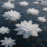 Почему ледяные цветы на воде встречаются всё чаще