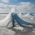 Почему на реках всё чаще замечают ледяные вулканы