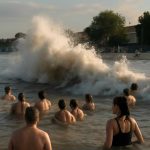 Почему озеро вдруг замирает в длинной волне