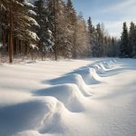 Почему вдоль лесных опушек вырастают снежные гребни