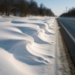 Откуда берутся снежные языки на обочинах трасс
