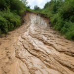 Почему после ливня склон с глиной теряет устойчивость
