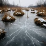 Почему зимой болото трещит и стреляет в мороз
