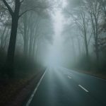 Белая радуга в тумане стала заметнее по понятным причинам
