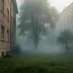 Почему утренний туман держится в низинах частных дворов