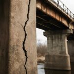 Почему на старых мостах появляются вибрационные трещины