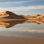 Почему после зноя пустыня кажется покрытой водой