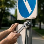 Как ветер выявляет ослабление креплений на дорожных знаках