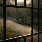Почему туман выявляет паутины на уличных ограждениях