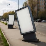 Как сильный ветер выявляет перекосы на рекламных пилонах