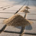 Почему у кромок тротуарных швов появляются песчаные кучки