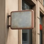 Как утренний туман выявляет потускнение пластиковых вывесок