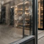 Как роса выявляет следы износа на стеклянных витринах