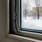 Почему на резиновых уплотнителях окон зимой появляются трещины
