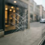 Почему утренний туман выявляет царапины на витринных стеклах