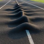 Почему на резиновых дорожках после жары появляются волны