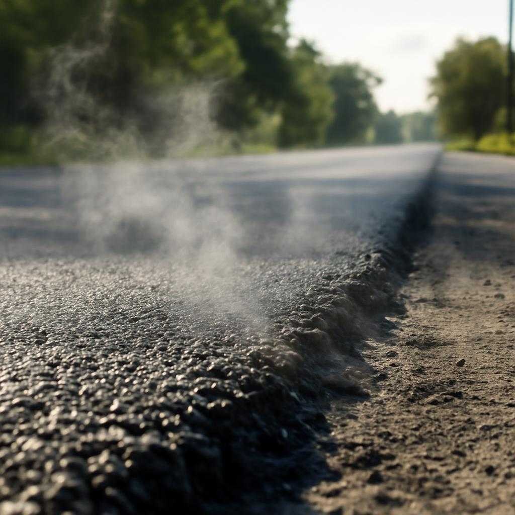 запах битума на свежем покрытии