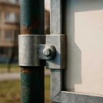 Как ветер расшатывает крепления дворовых информационных стендов