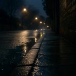 Как ночная сырость меняет цвет каменных облицовок переходов