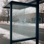 Почему перепады температуры трескаются стеклянные остановочные навесы