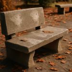 Почему осенью тускнеют отдельные участки каменных скамей